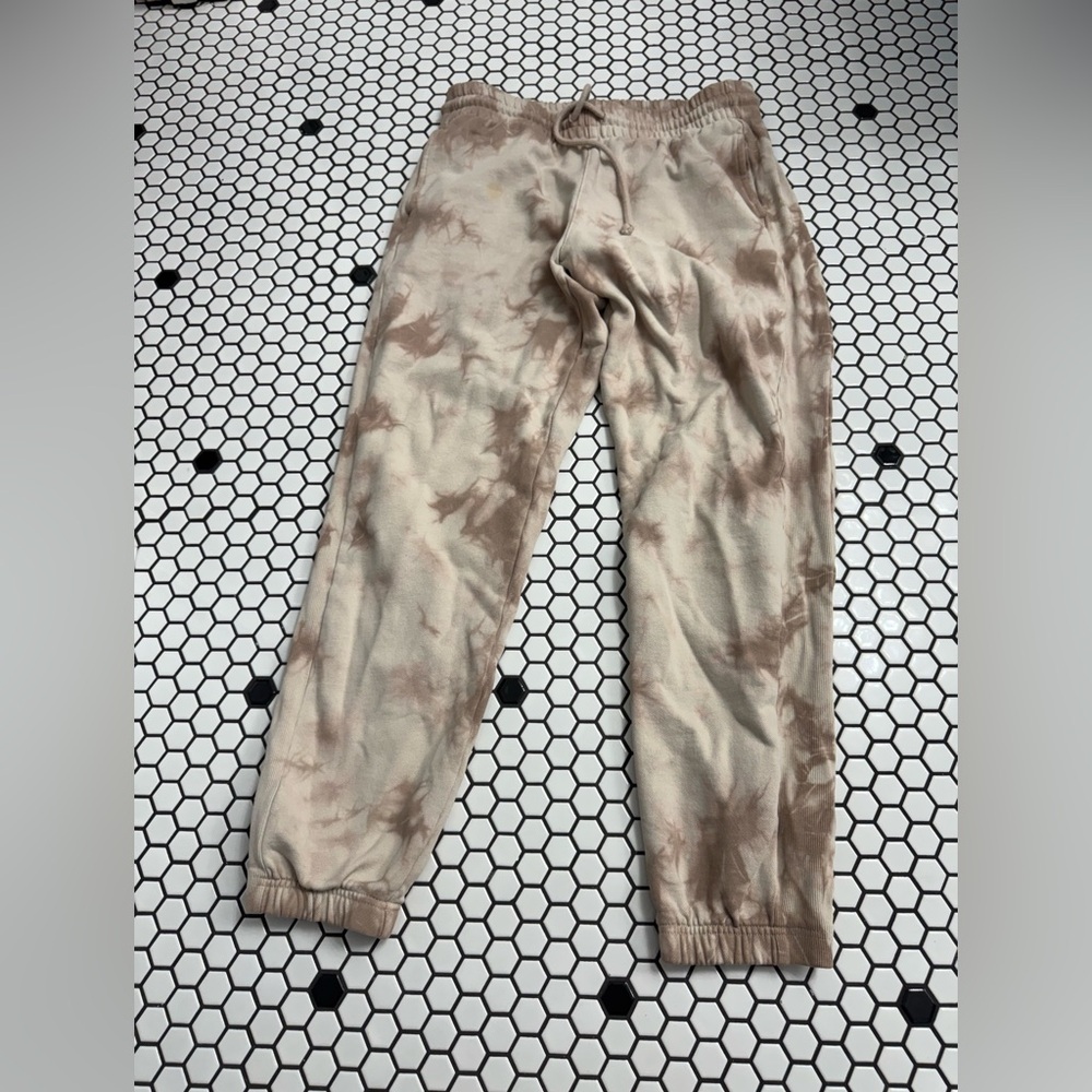 TNA tie dye joggers size medium